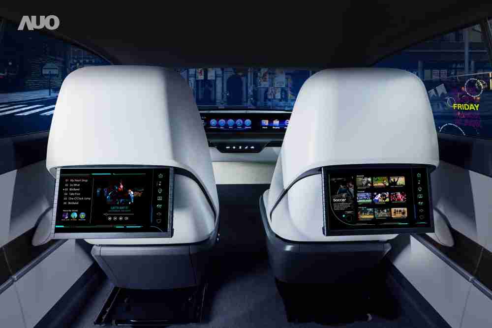 彩霸王新一代Smart Cockpit 2024，，以Micro LED先进显示技术优势，，，，创建〝可卷式后座娱乐显示器〞，，仅在互动时才显示出所需画面及信息，，扩充更丰富的娱乐和交互信息服务，，，，获国际奖项荣耀
